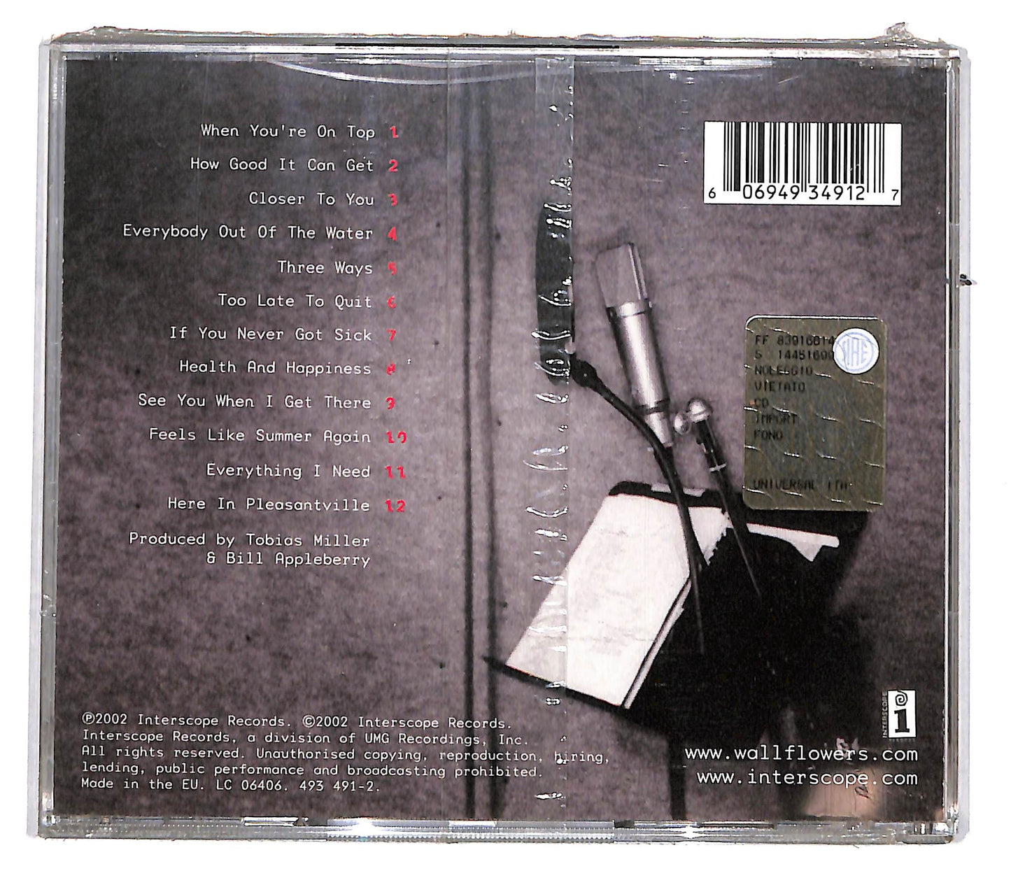 EBOND The Wallflowers - Red Letter Days CD CD104606