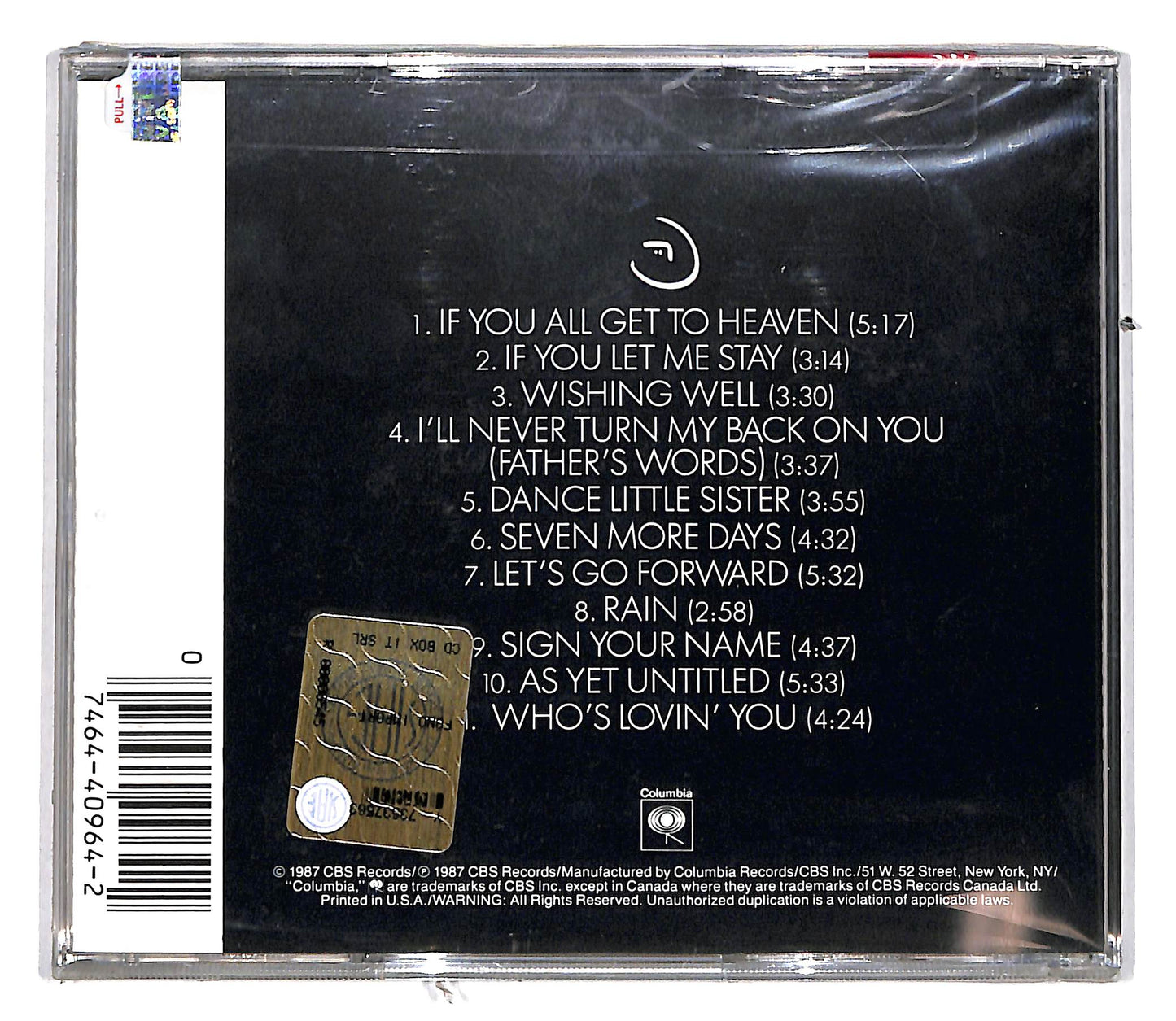 EBOND Terence Trent D'Arby - Introducing The Hardline According CD CD104620