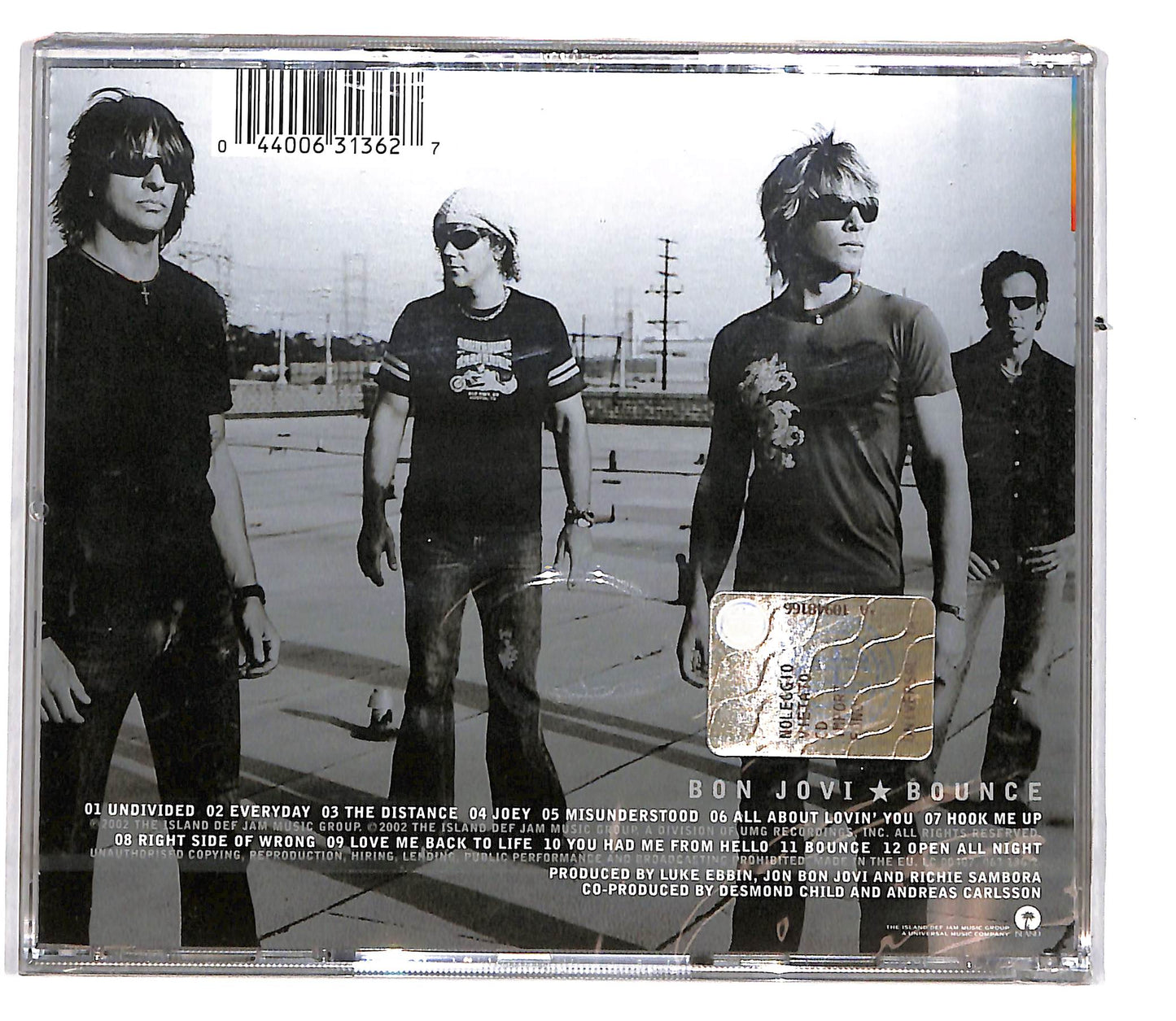 EBOND Bon Jovi - Bounce CD CD104630