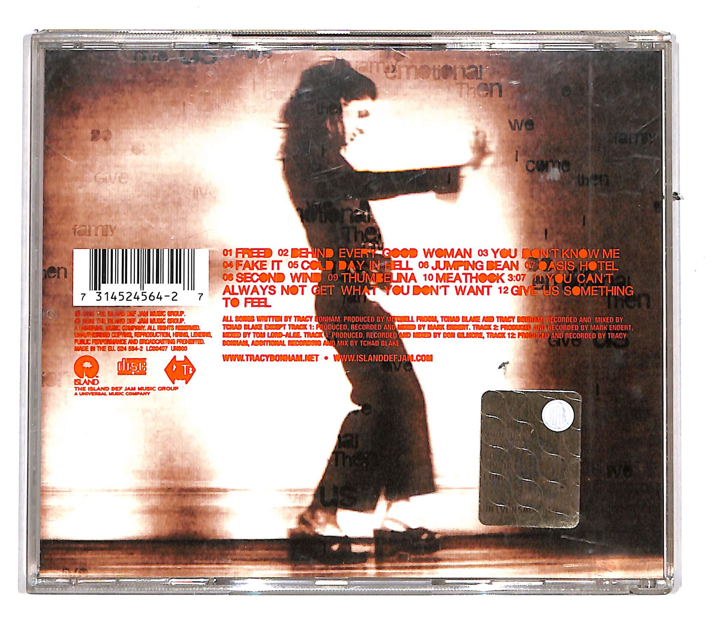 EBOND Tracy Bonham - Down Here CD CD104639
