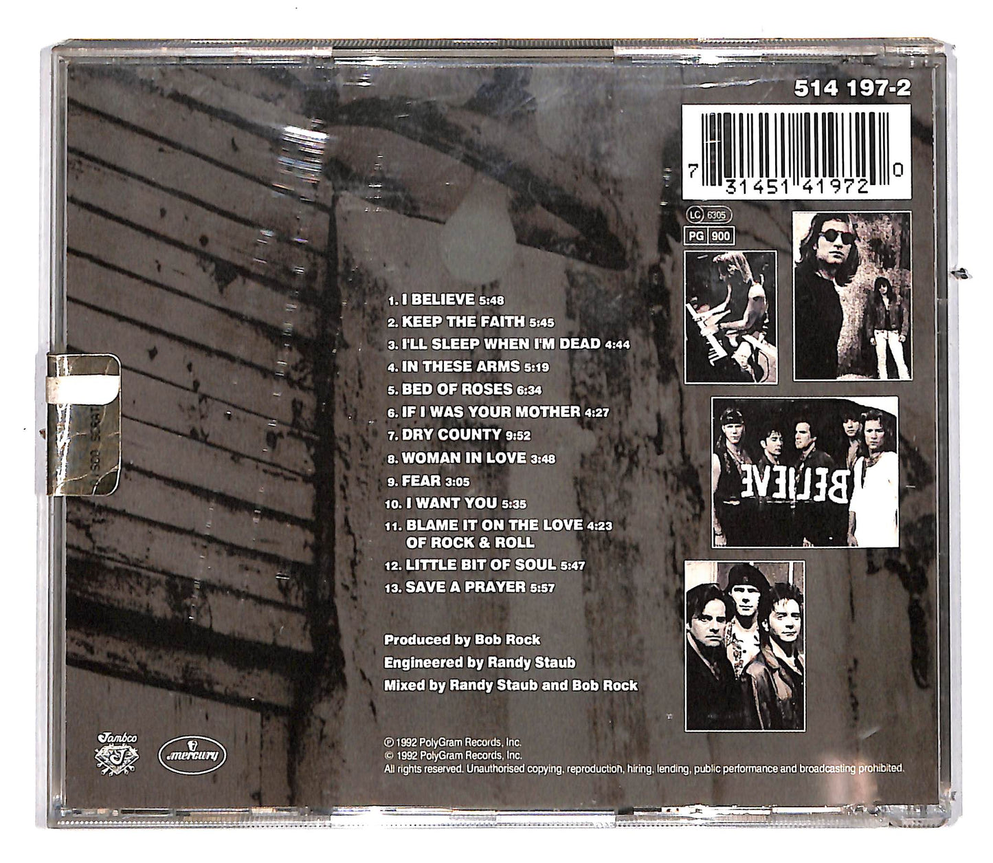 EBOND Bon Jovi - Keep The Faith CD CD104703