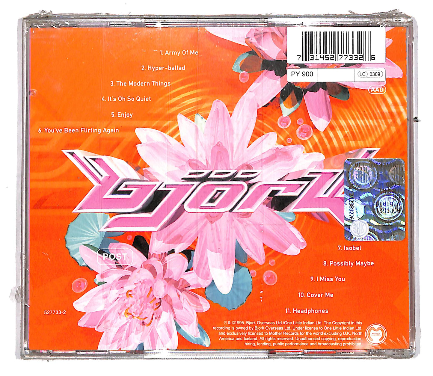 EBOND Bjork - Post CD CD104718