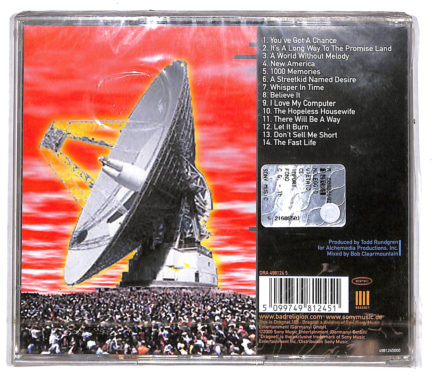 EBOND Bad Religion - The New America CD CD104737