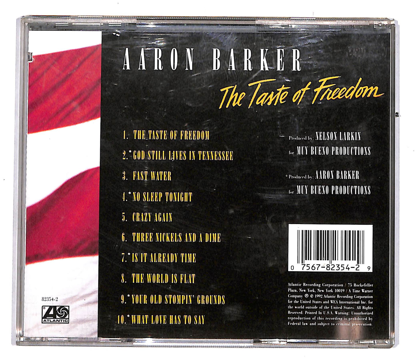 EBOND Aaron Barker - The Taste Of Freedom CD CD104739