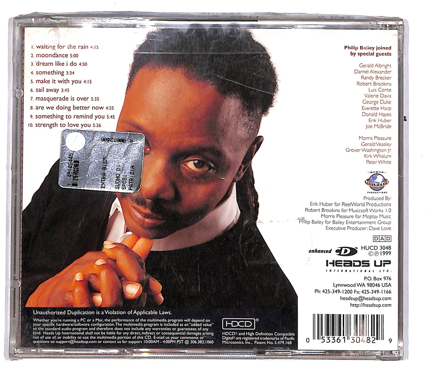 EBOND Philip Bailey - Dreams CD CD104741