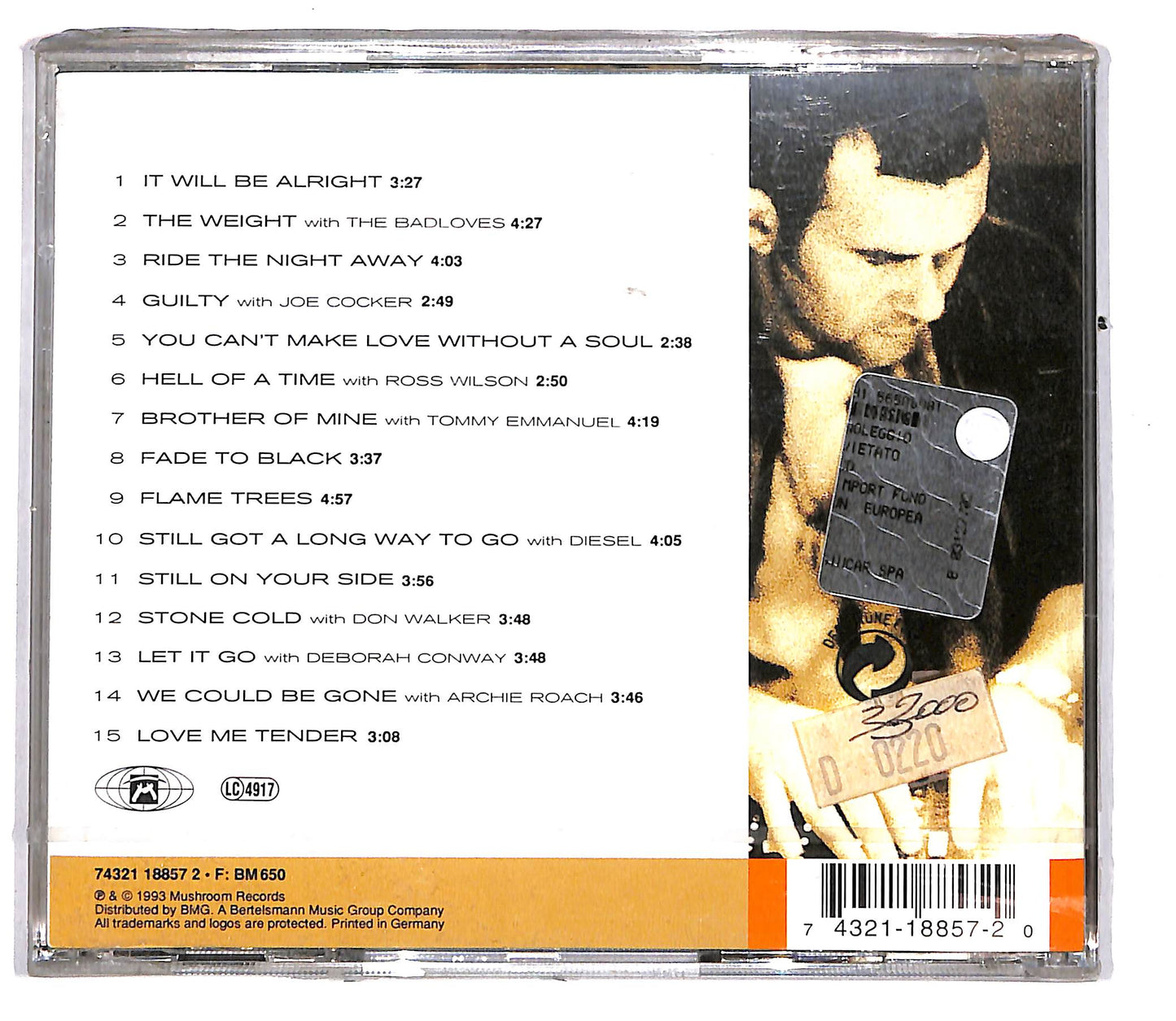 EBOND Jimmy Barnes - Flesh And Wood CD CD104747