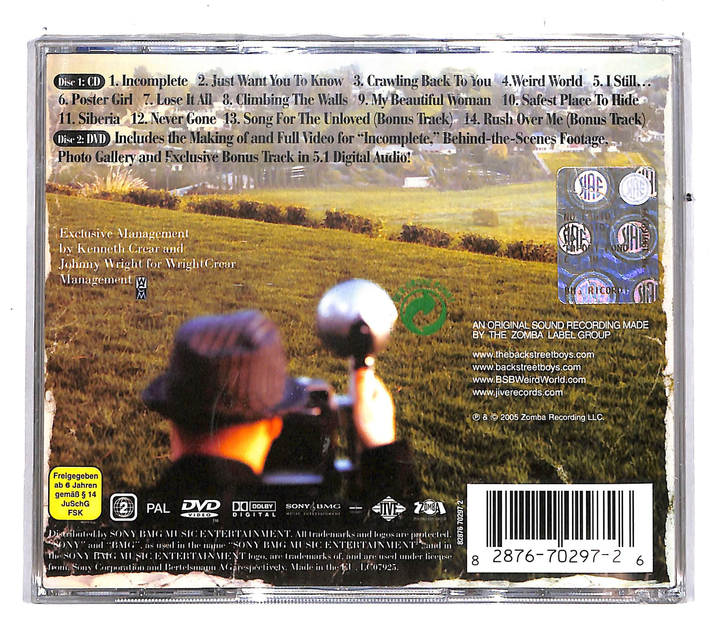 EBOND Backstreet Boys - Never Gone + DVD CD CD104754