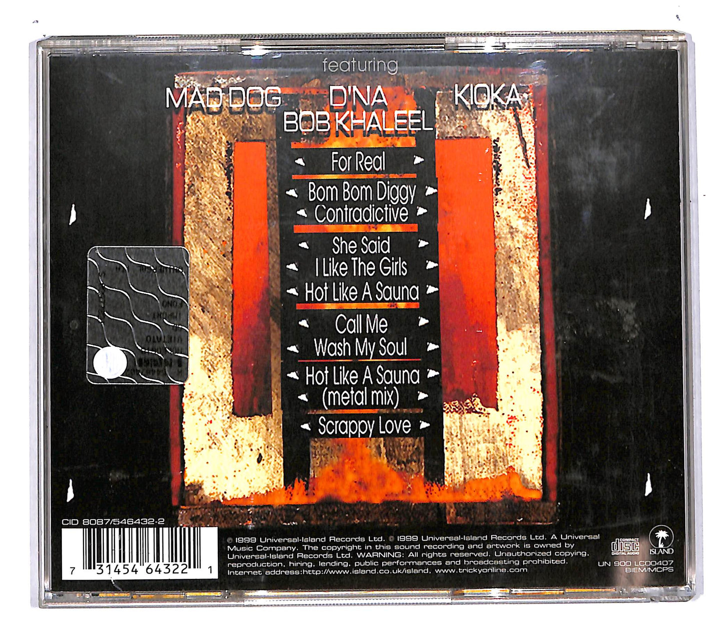 EBOND Tricky With DJ Muggs And Grease - Juxtapose CD CD104803