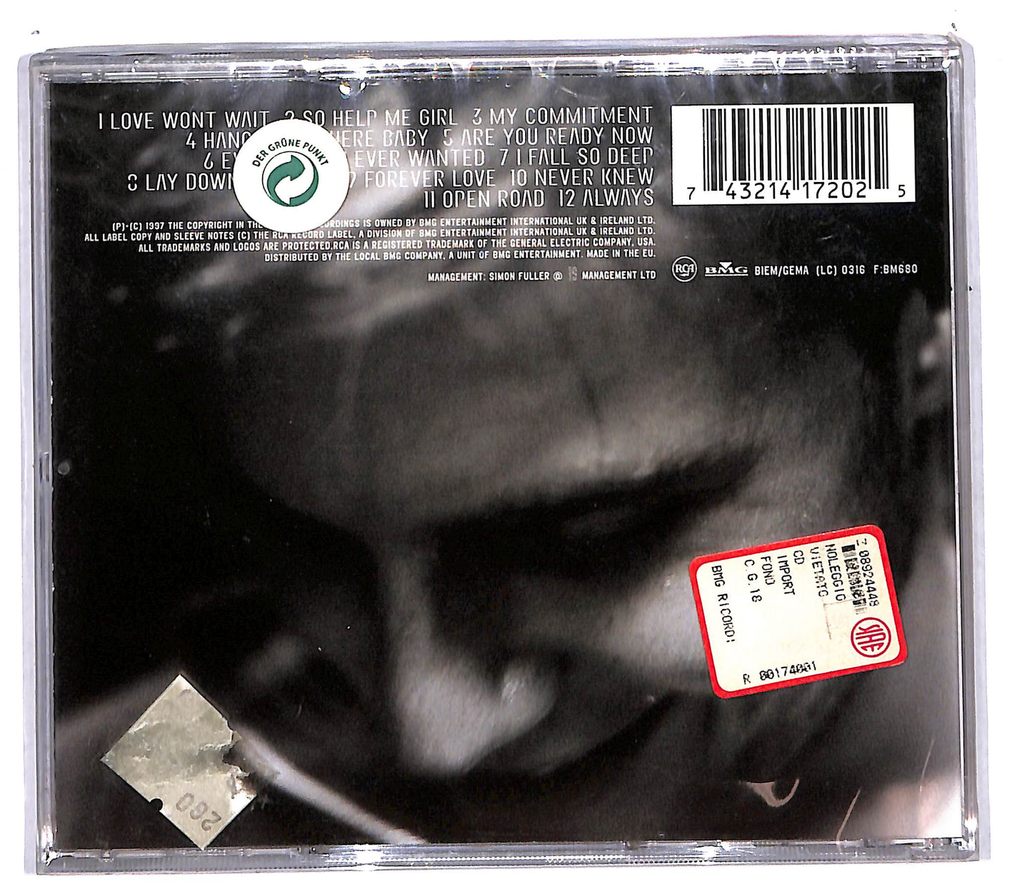 EBOND Gary Barlow - Open Road CD CD104808