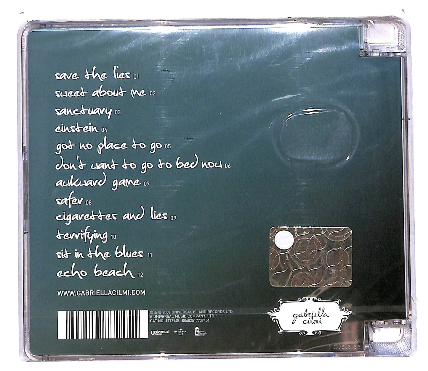 EBOND Gabriella Cilmi - Lessons To Be Learned CD CD104832