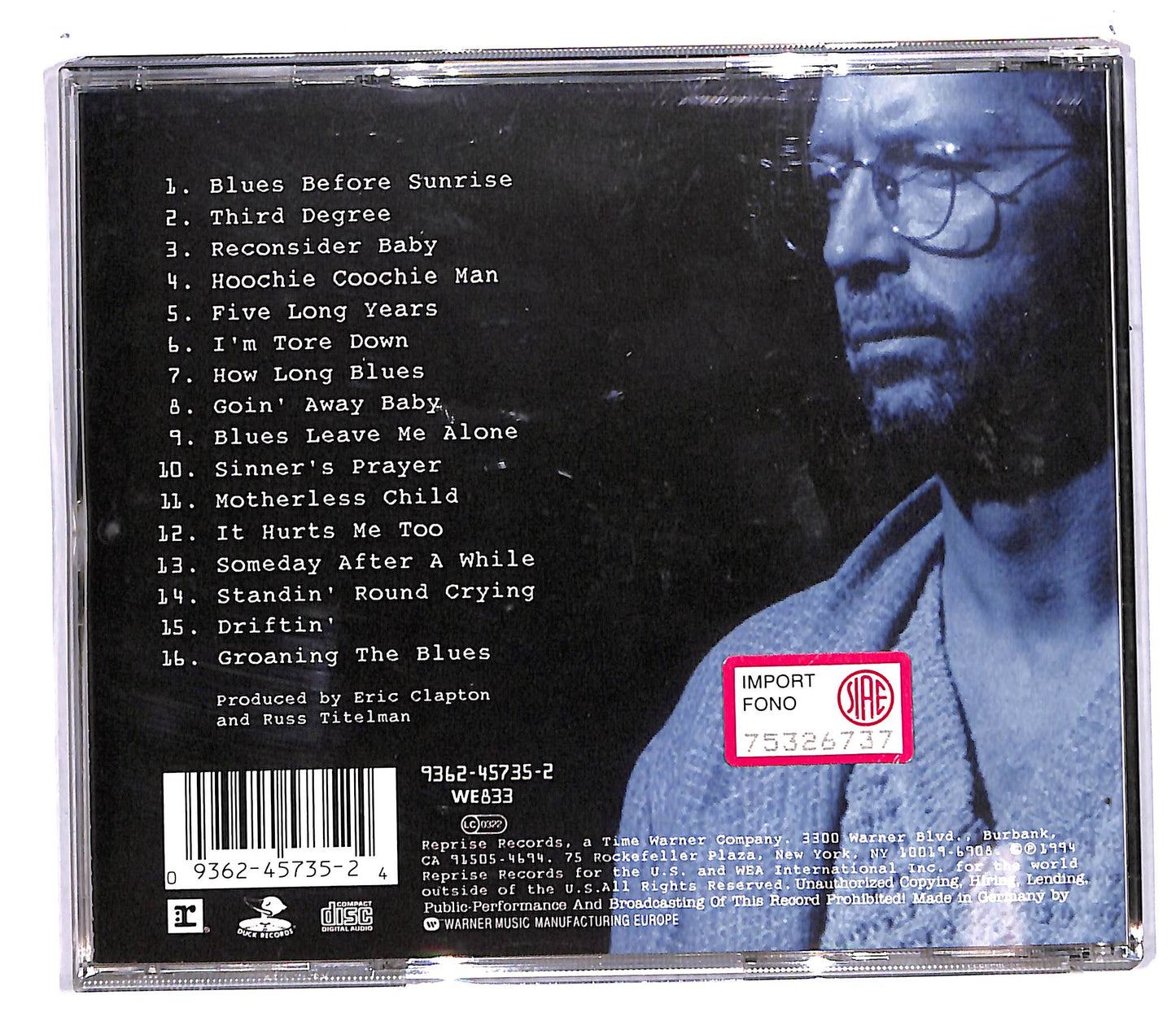 EBOND Eric Clapton - From The Cradle CD CD104835