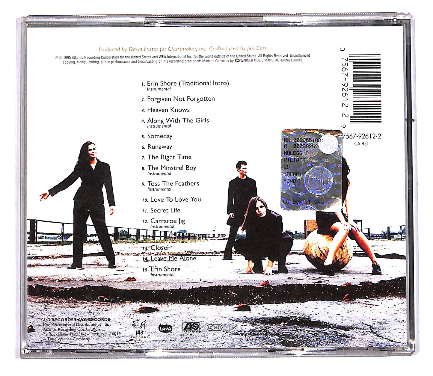 EBOND The Corrs - Forgiven, Not Forgotten CD CD104843
