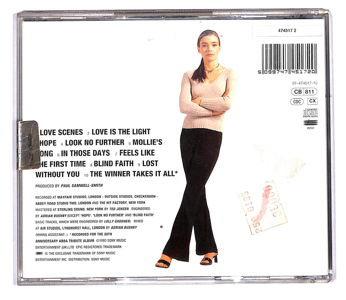 EBOND Beverley Craven - Love Scenes CD CD104863