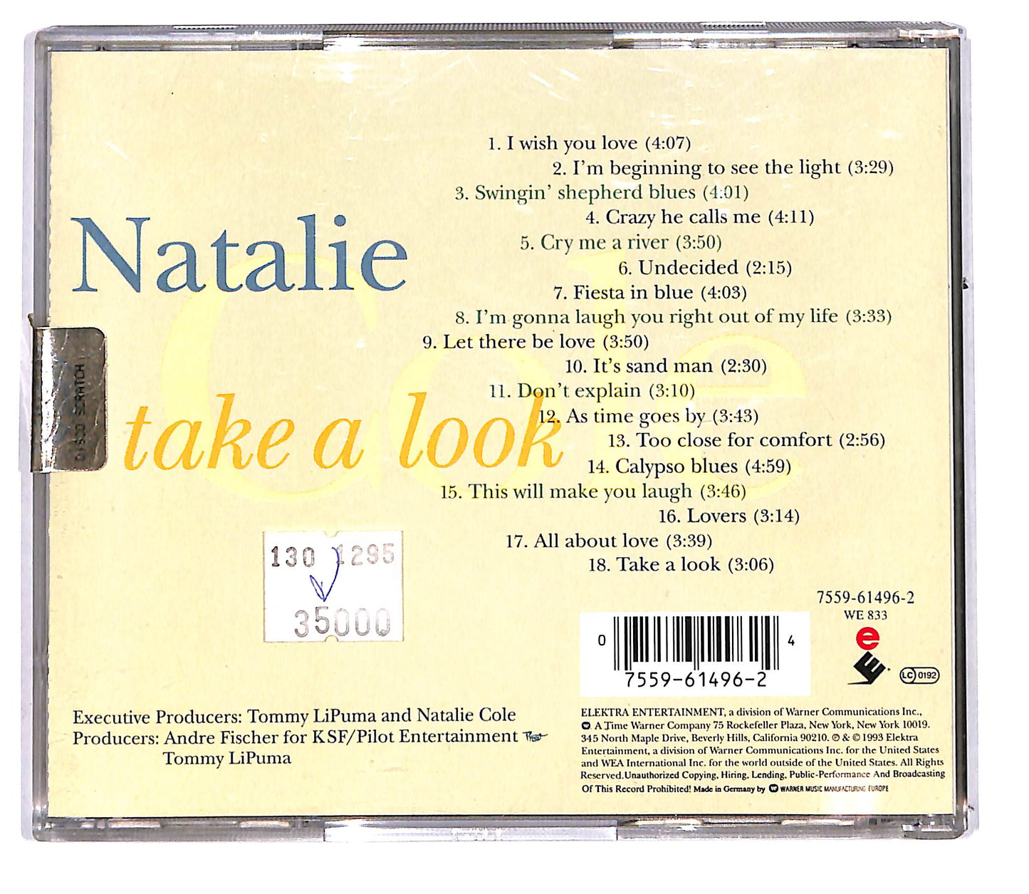 EBOND Natalie Cole - Take A Look CD CD104901