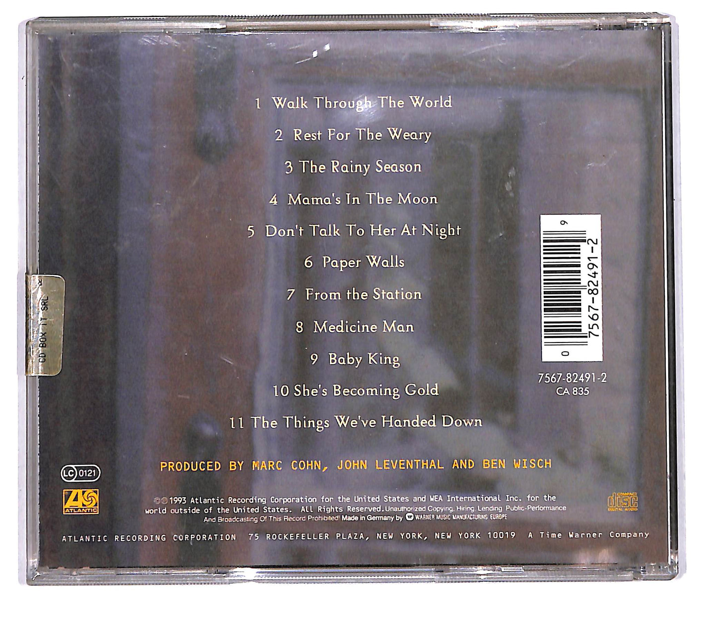 EBOND Marc Cohn - The Rainy Season CD CD104906