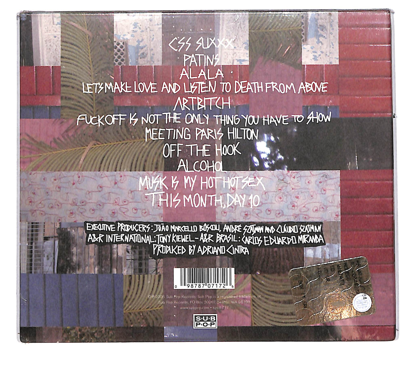 EBOND CSS - Cansei De Ser Sexy DIGIPACK CD CD104928