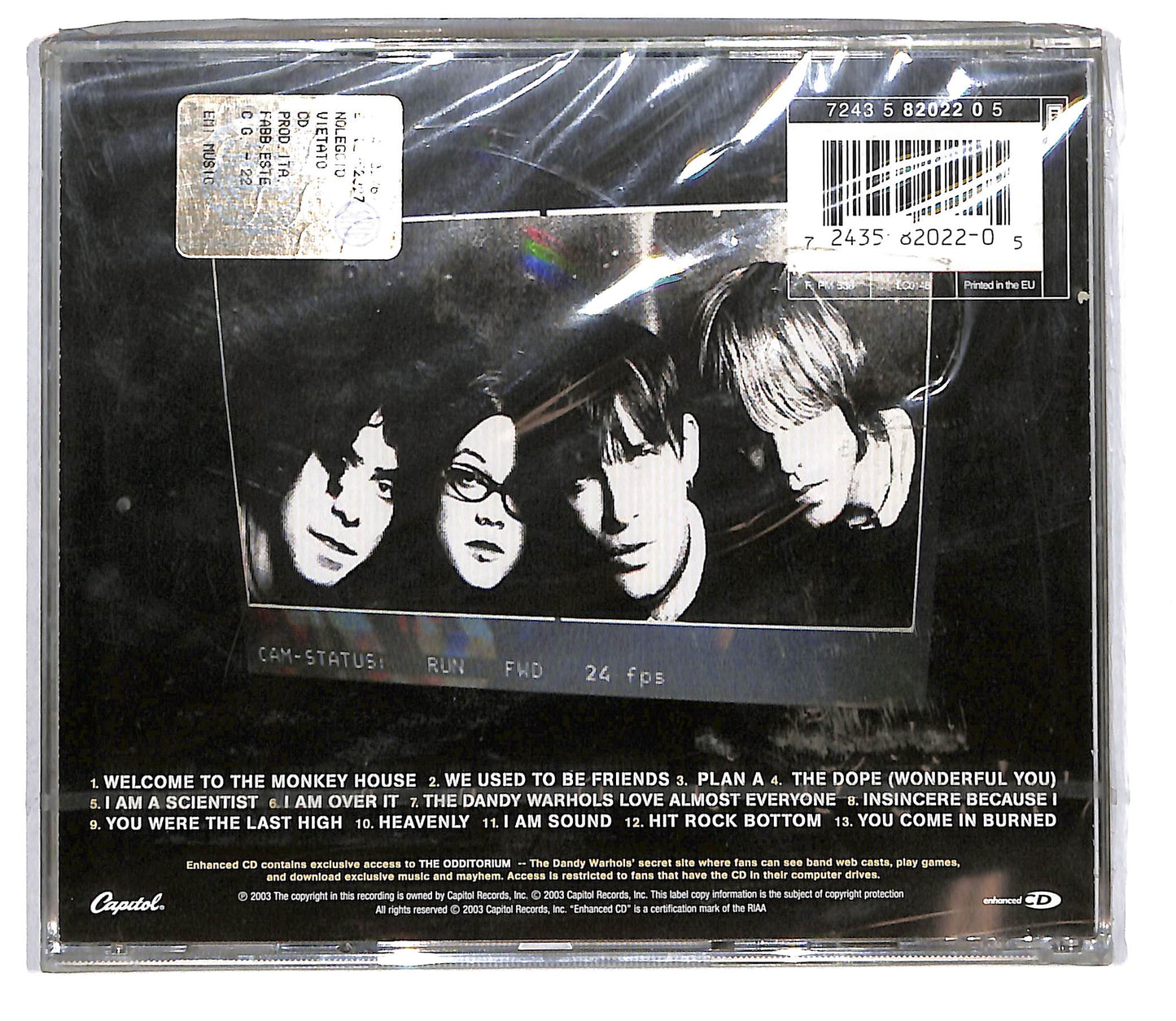 EBOND The Dandy Warhols - Welcome To The Monkey House CD CD104944