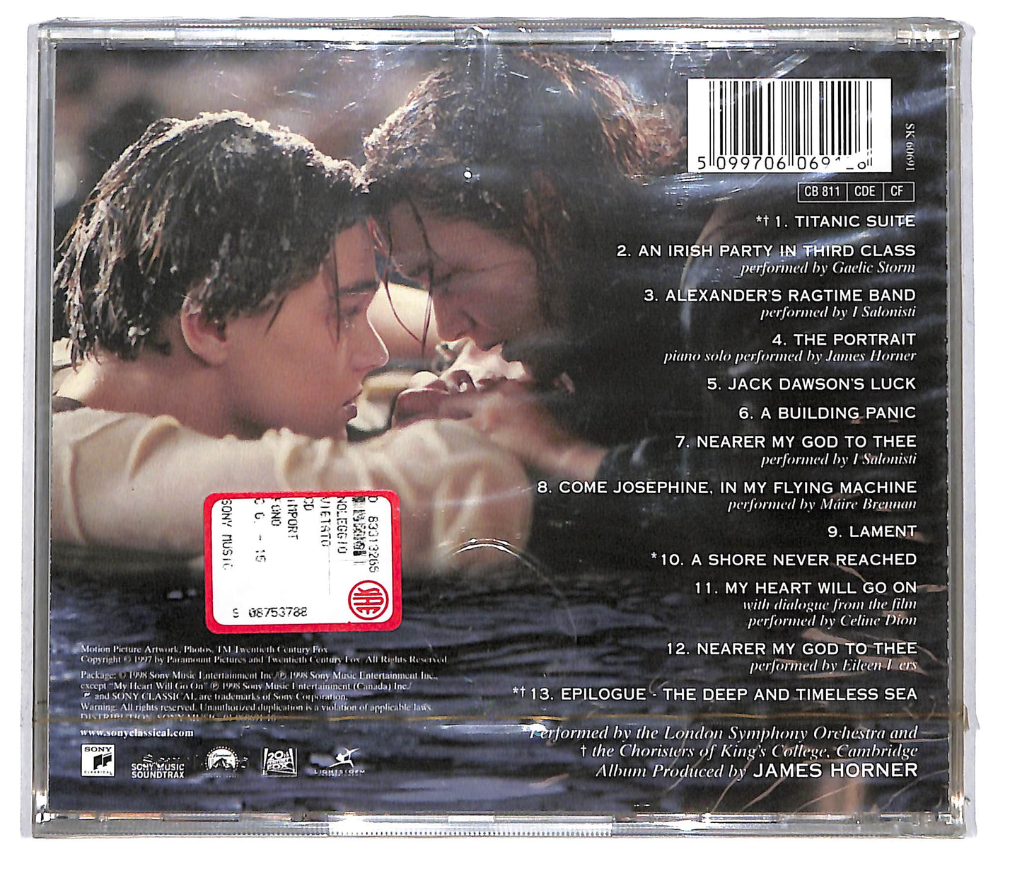 EBOND James Horner - Back To Titanic CD CD104950