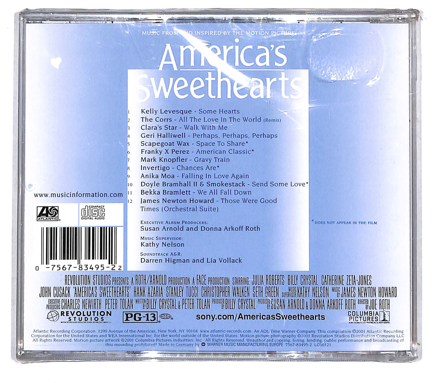 EBOND Various - America's Sweethearts ( CD CD105015