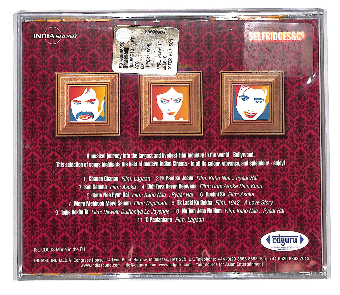 EBOND Various - An Introduction To Bollywood - The Modern Era CD CD105036