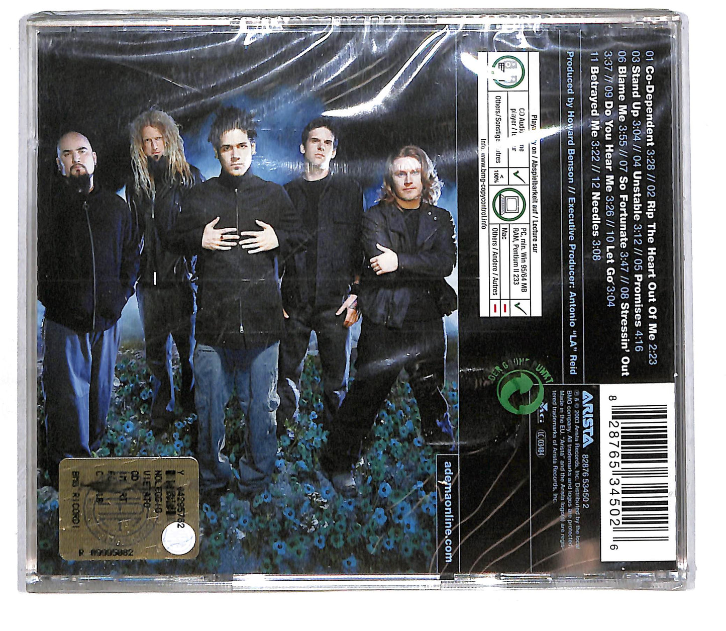EBOND Adema - Unstable CD CD105156