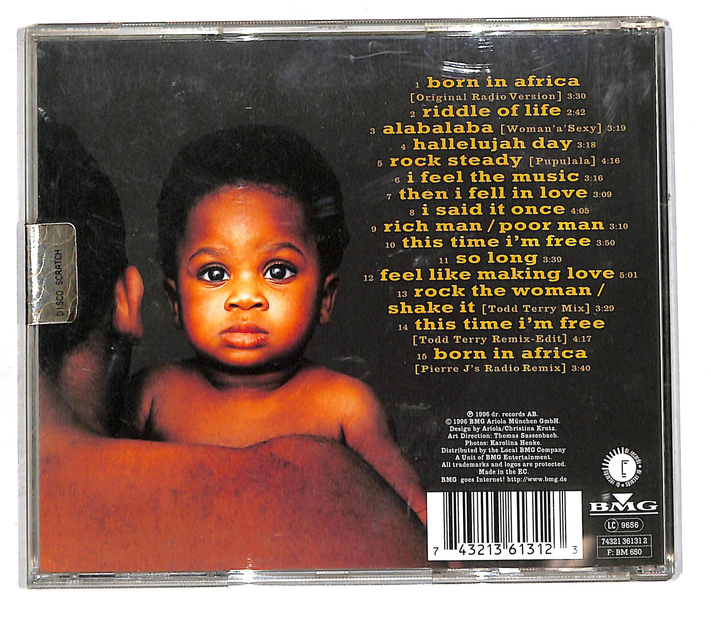 EBOND Dr. Alban - Born In Africa CD CD105209