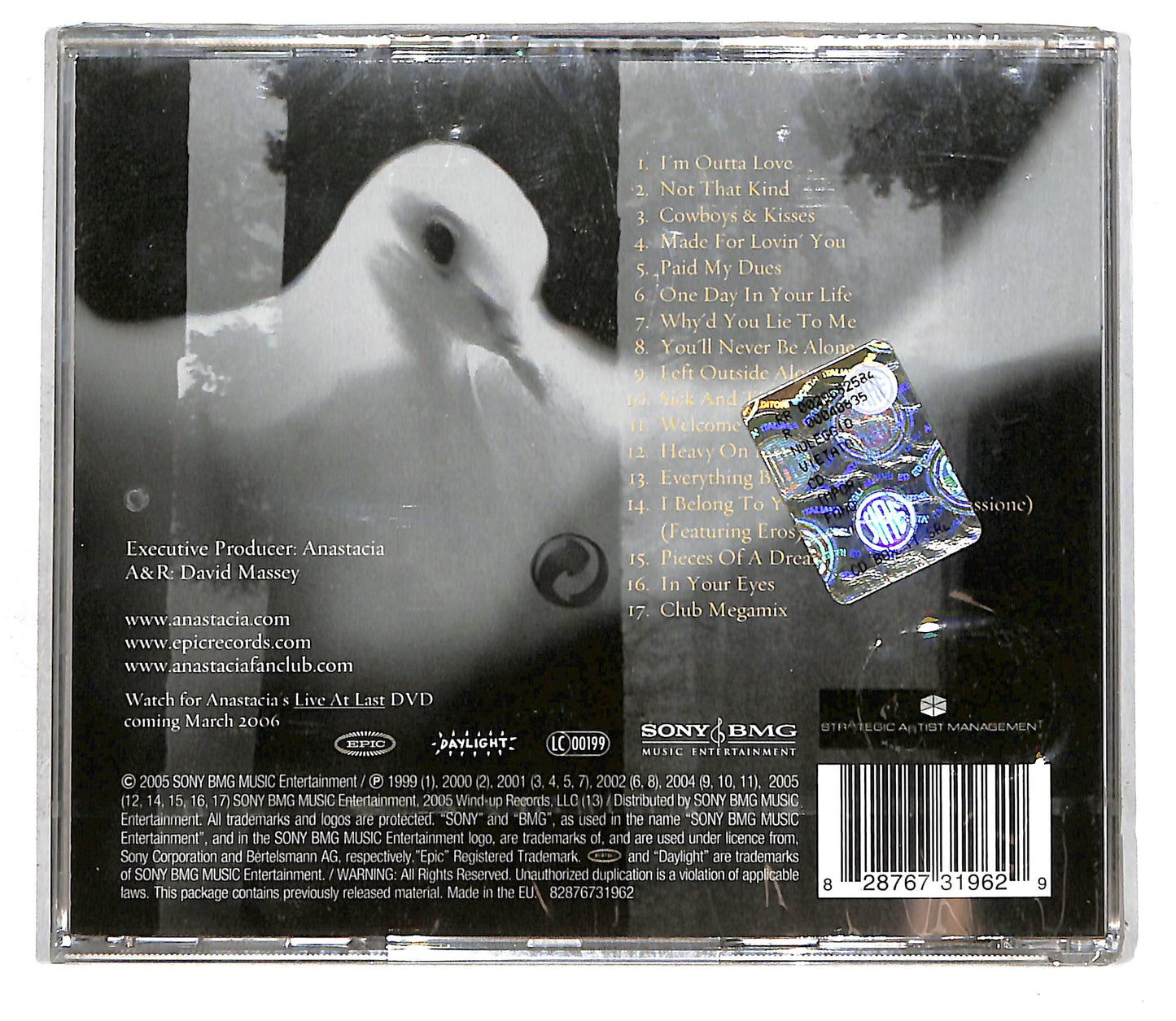 EBOND Anastacia - Pieces Of A Dream CD CD105221