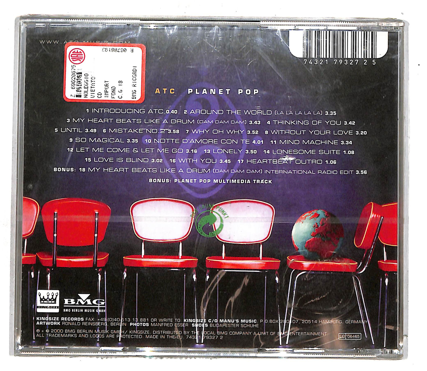 EBOND ATC - Planet Pop CD CD105239