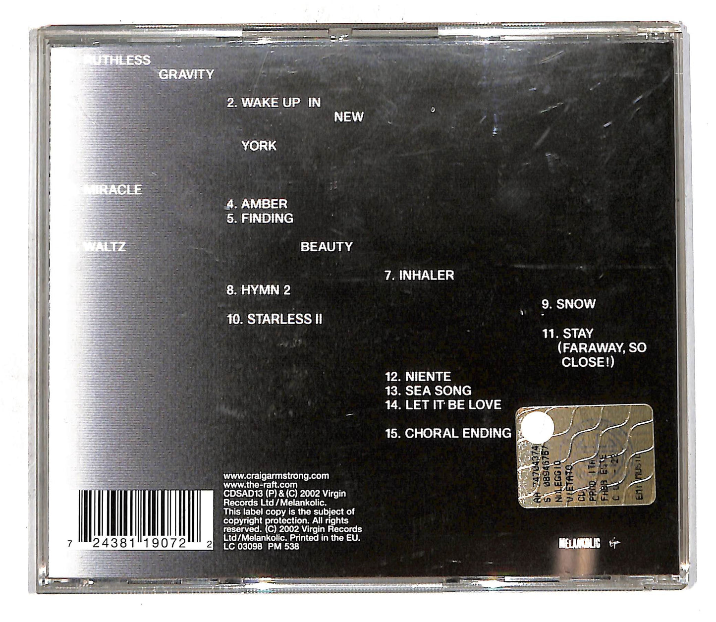 EBOND Craig Armstrong - As If To Nothing CD CD105247