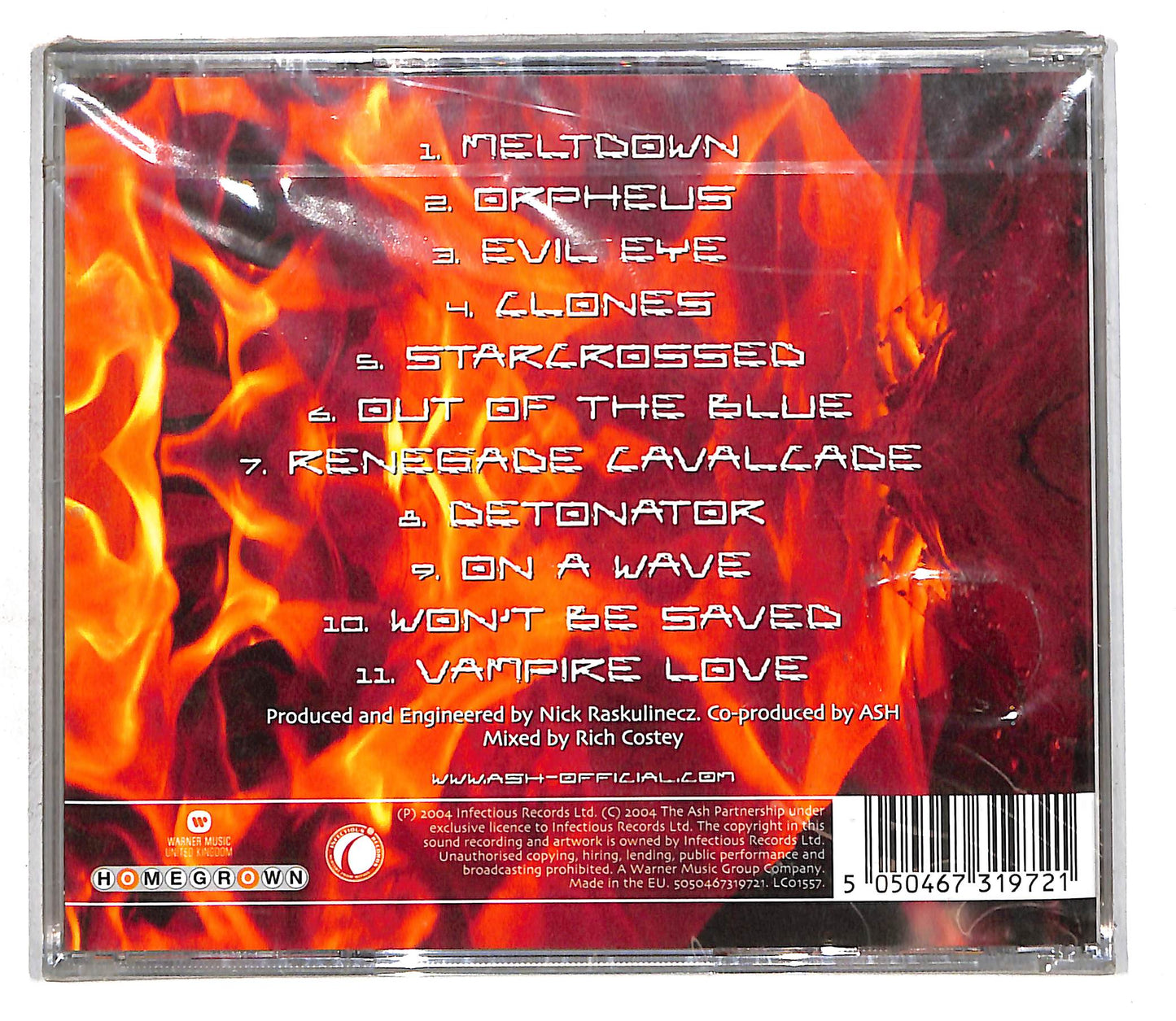EBOND Ash - Meltdown CD CD105252