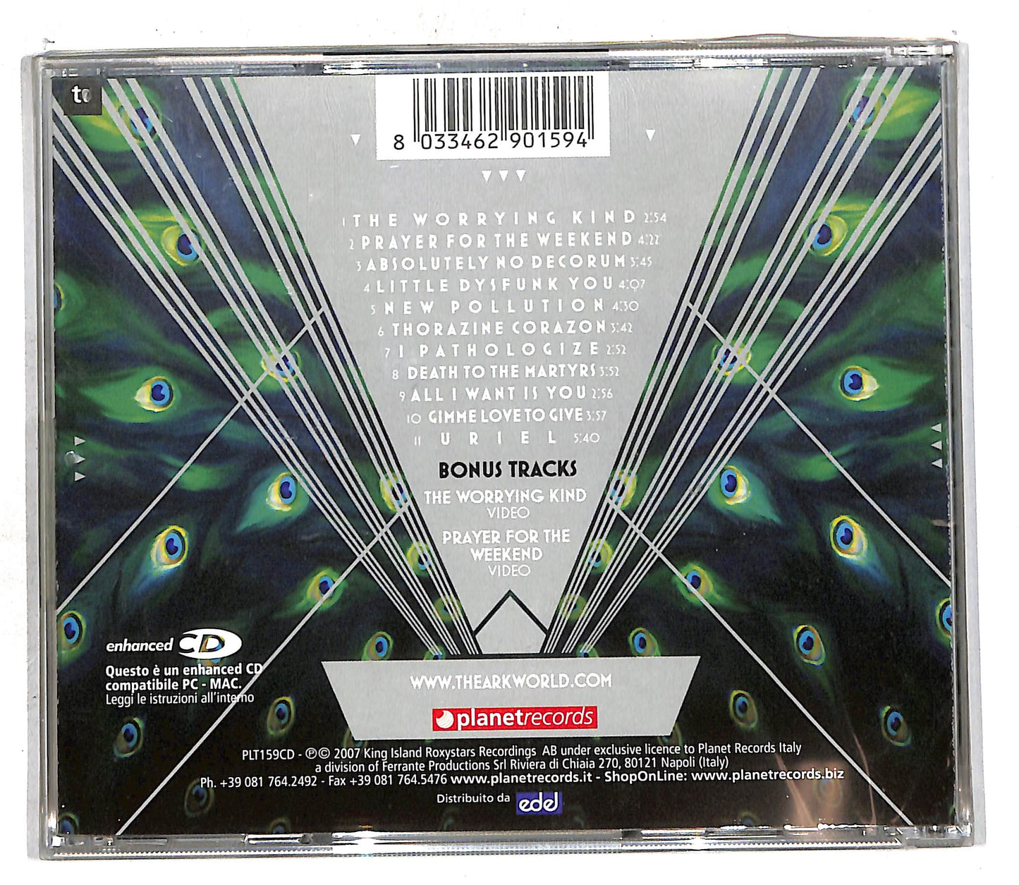 EBOND The Ark - Prayer For The Weekend CD CD105256