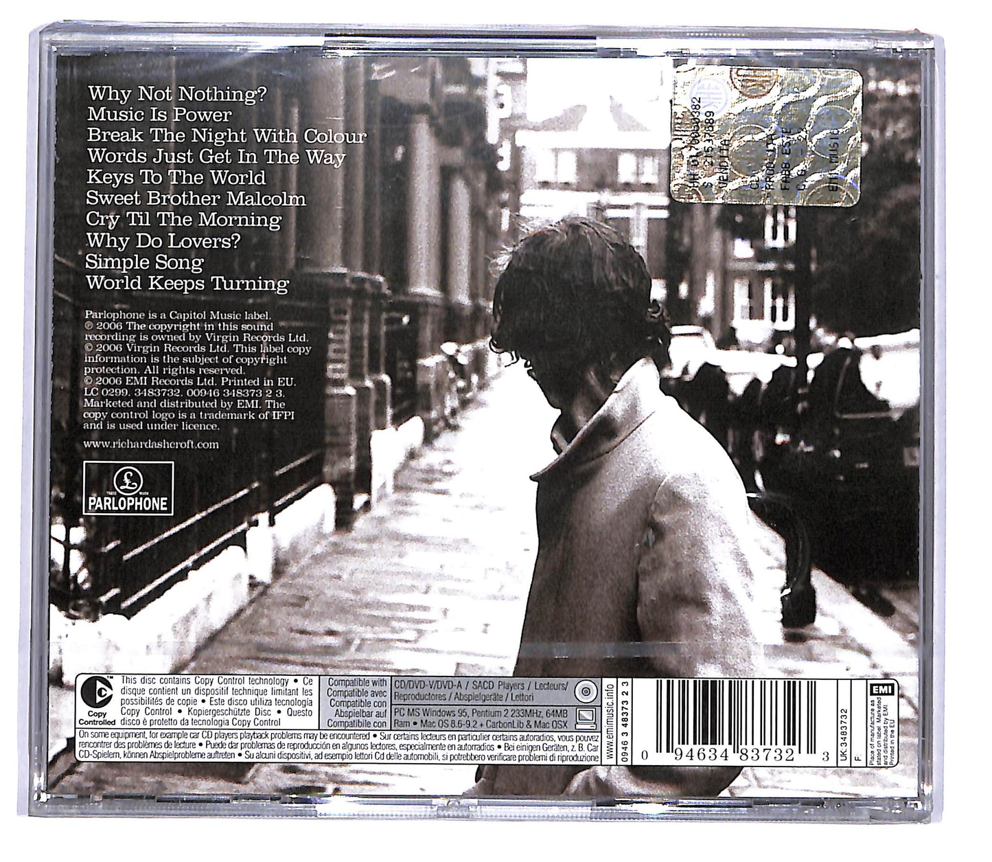 EBOND Richard Ashcroft - Keys To The World CD CD105310
