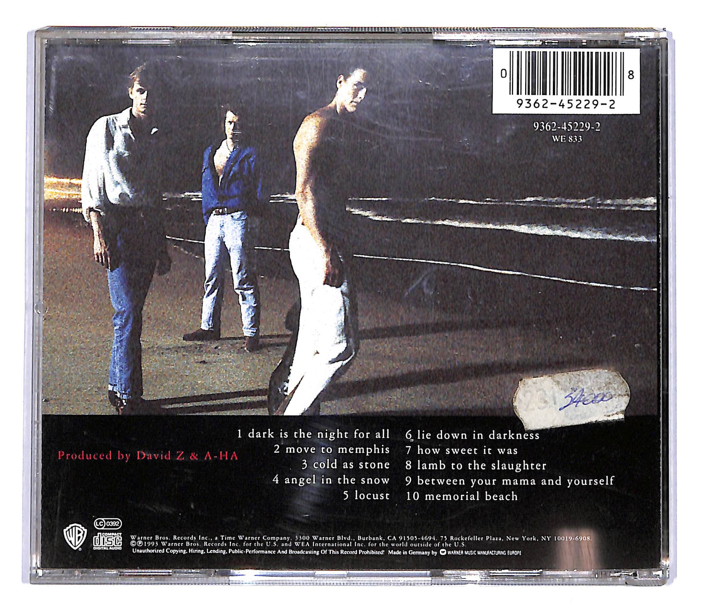 EBOND a-ha - Memorial Beach CD CD105313