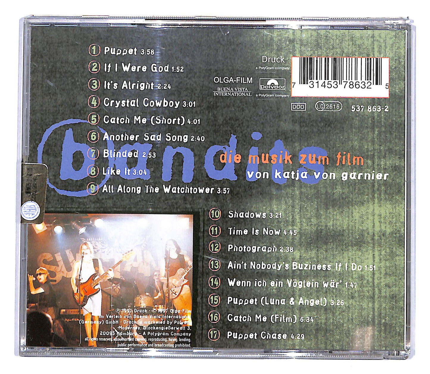 EBOND Bandits - Bandits ( Soundtrack) CD CD105317