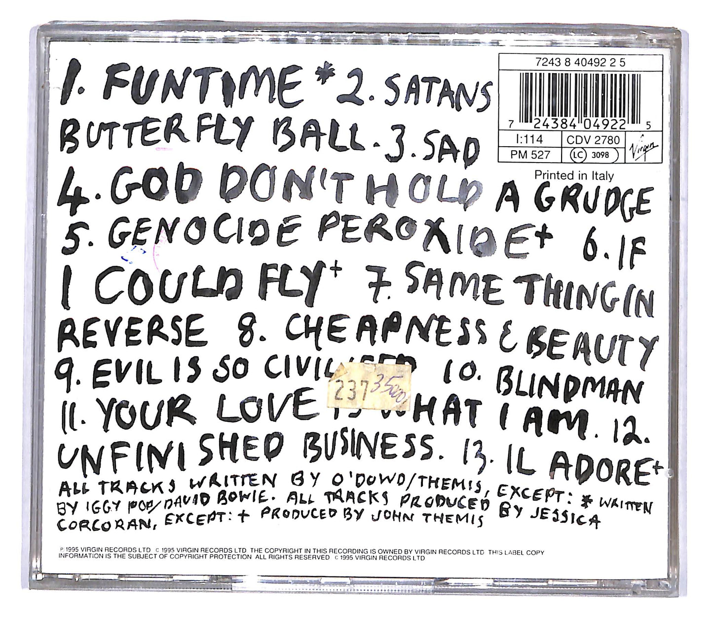 EBOND Boy George - Cheapness And Beauty CD CD105330