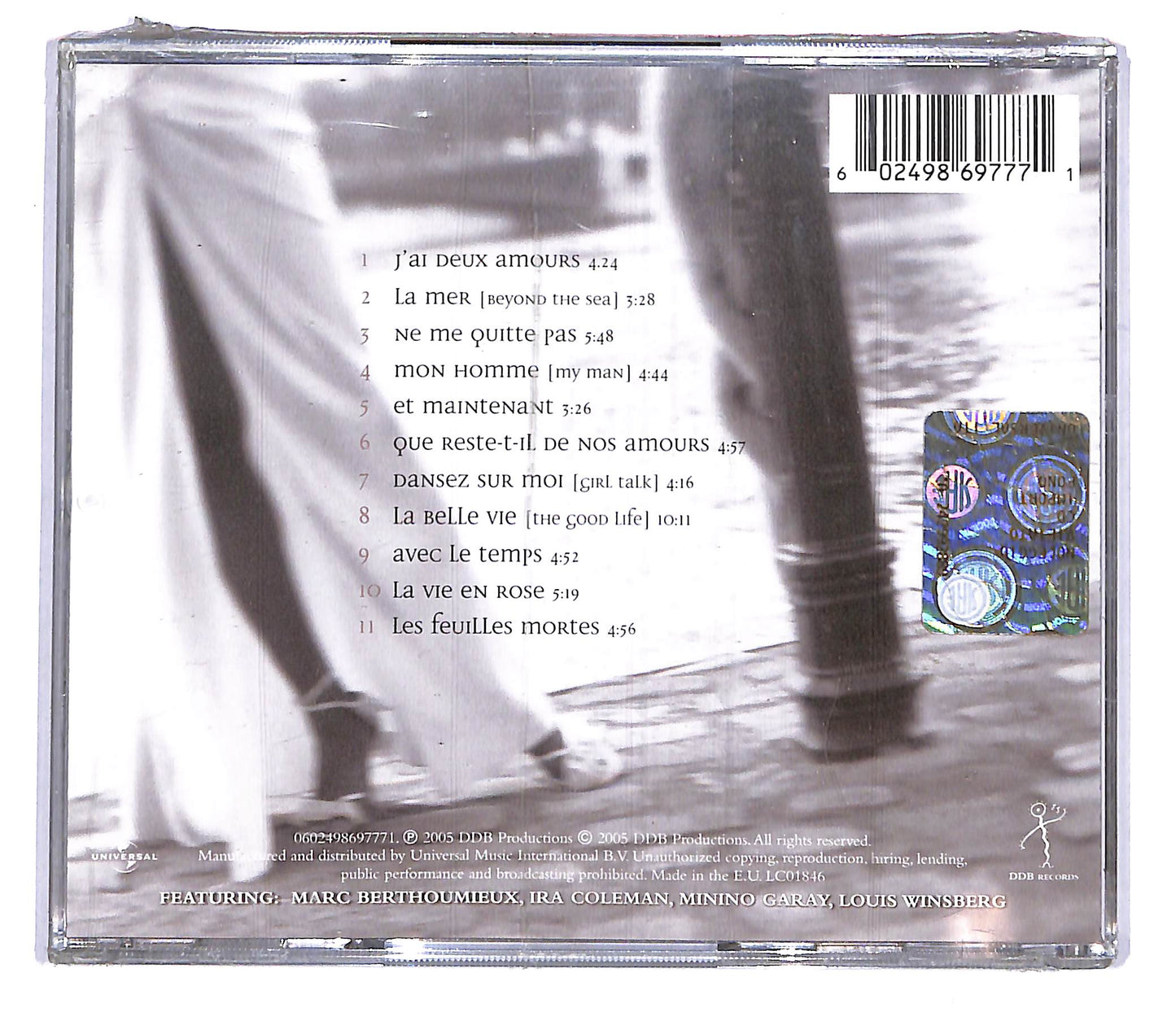 EBOND Dee Dee Bridgewater - J'Ai Deux Amours CD CD105343