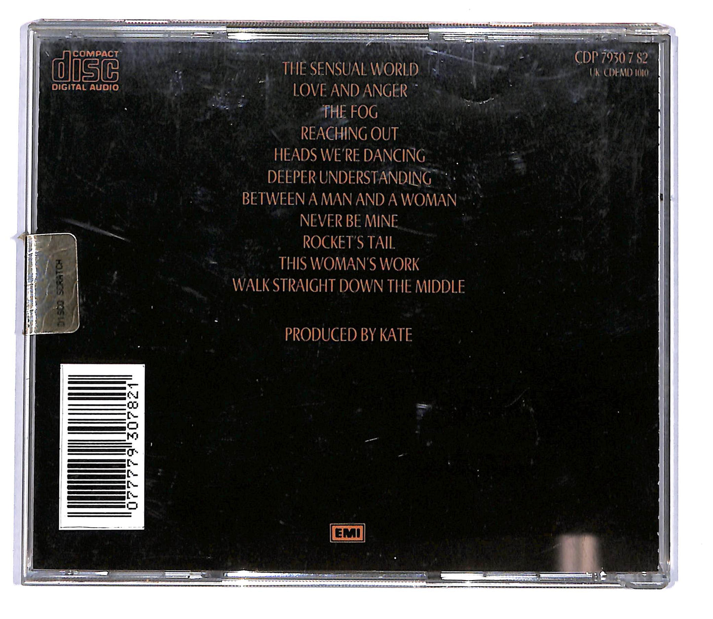 EBOND Kate Bush - The Sensual World CD CD105355