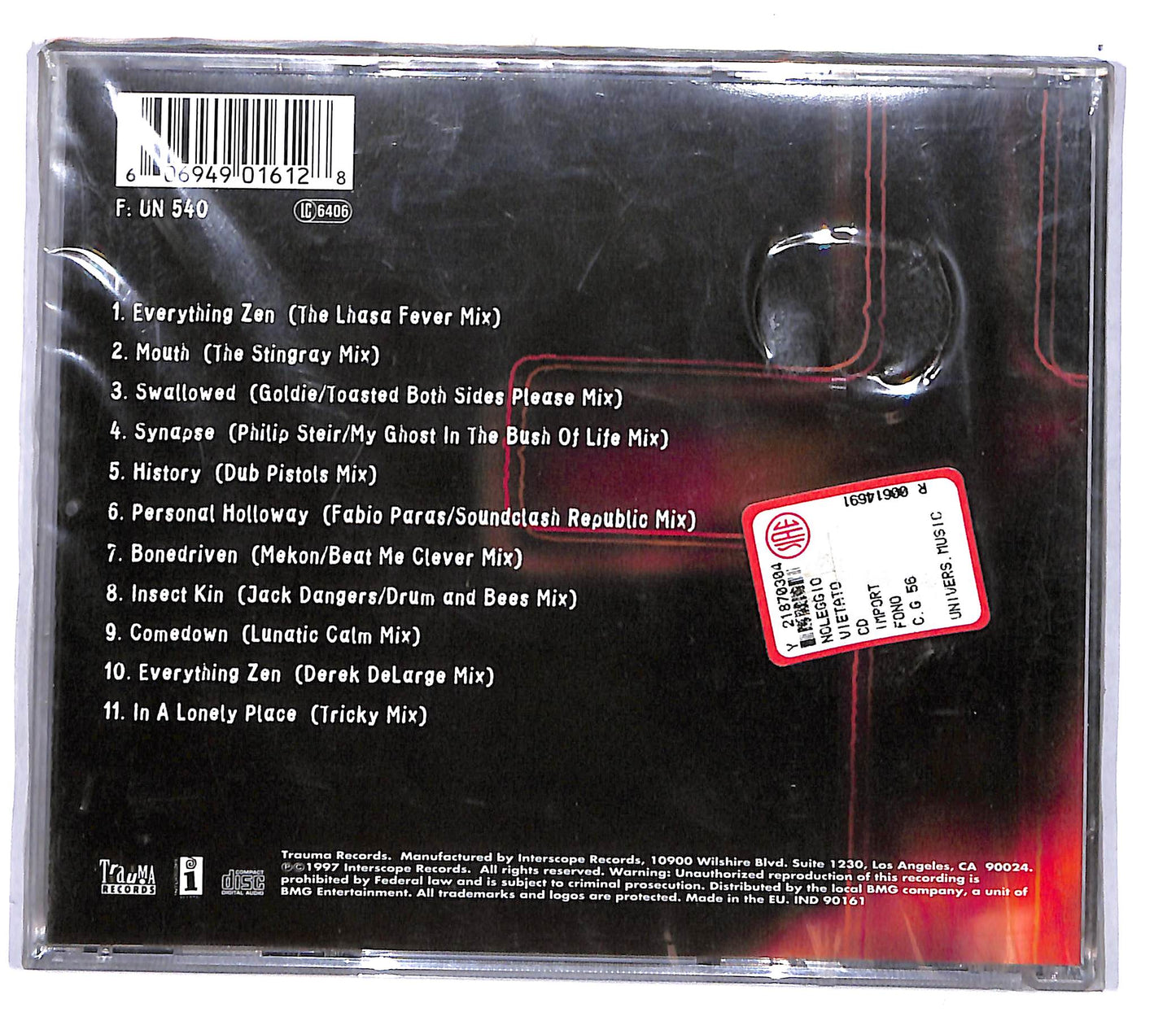 EBOND Bush - Deconstructed CD CD105356