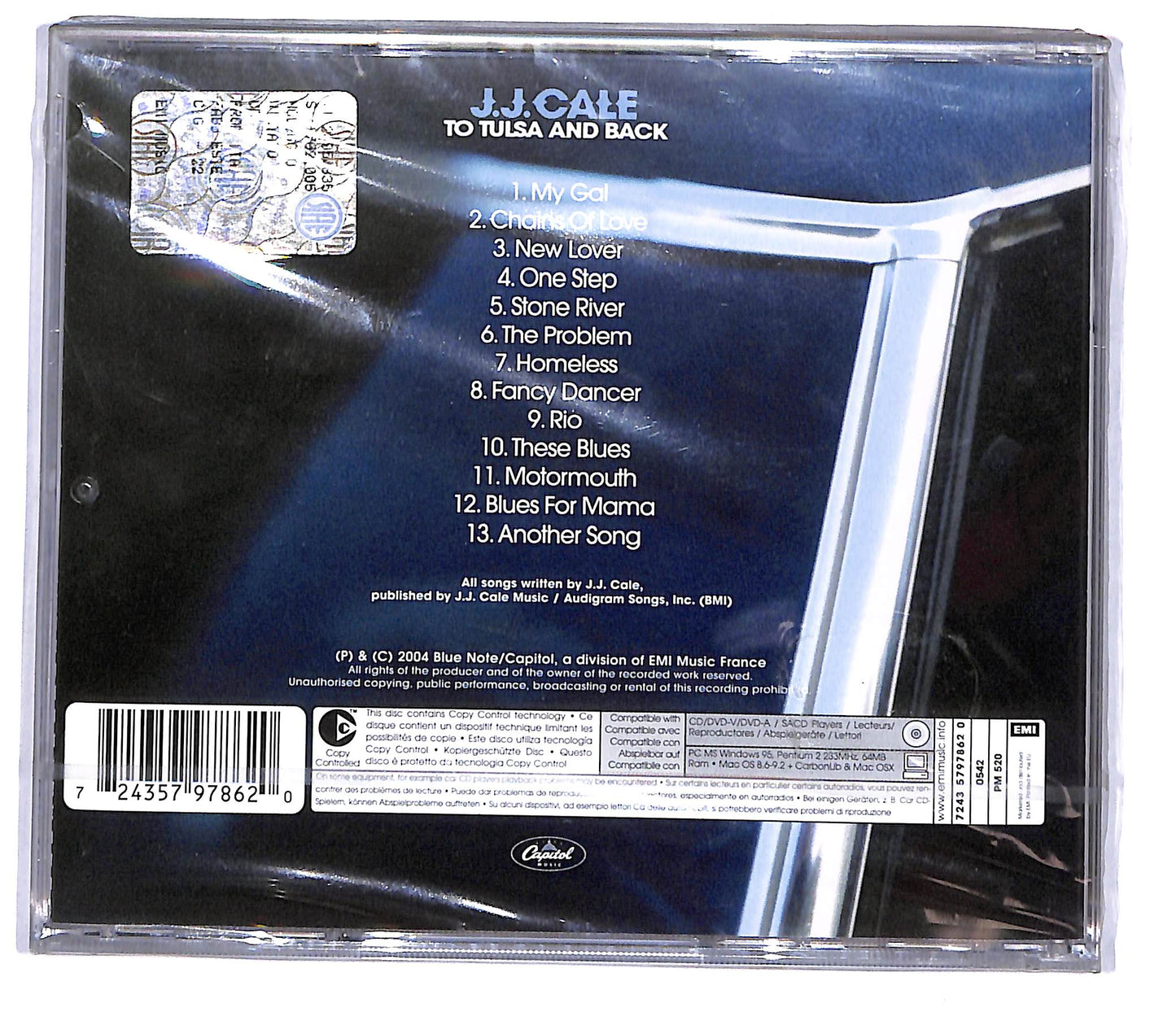 EBOND J.J. Cale - To Tulsa And Back CD CD105361