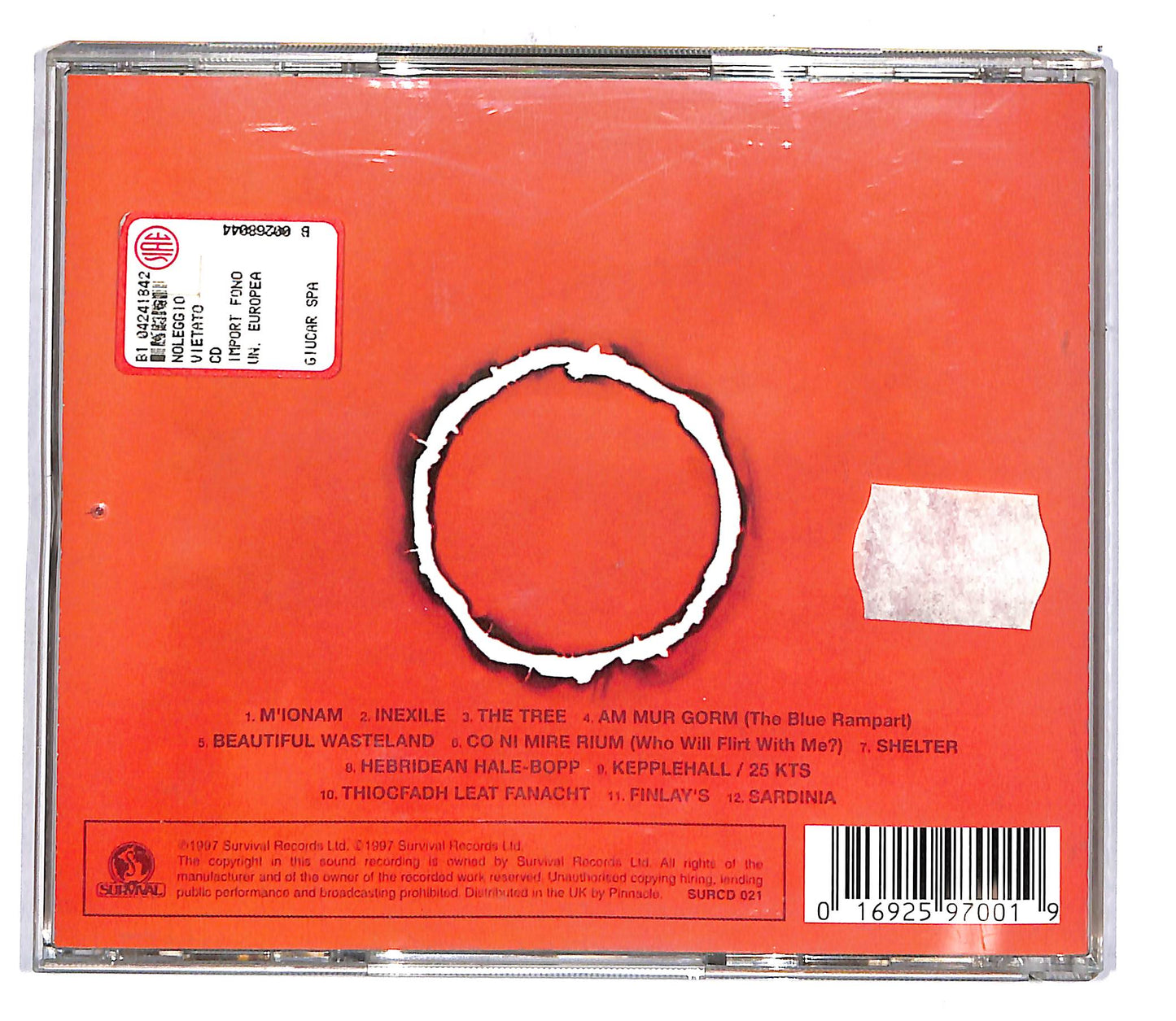 EBOND Capercaillie - Beautiful Wasteland CD CD105421