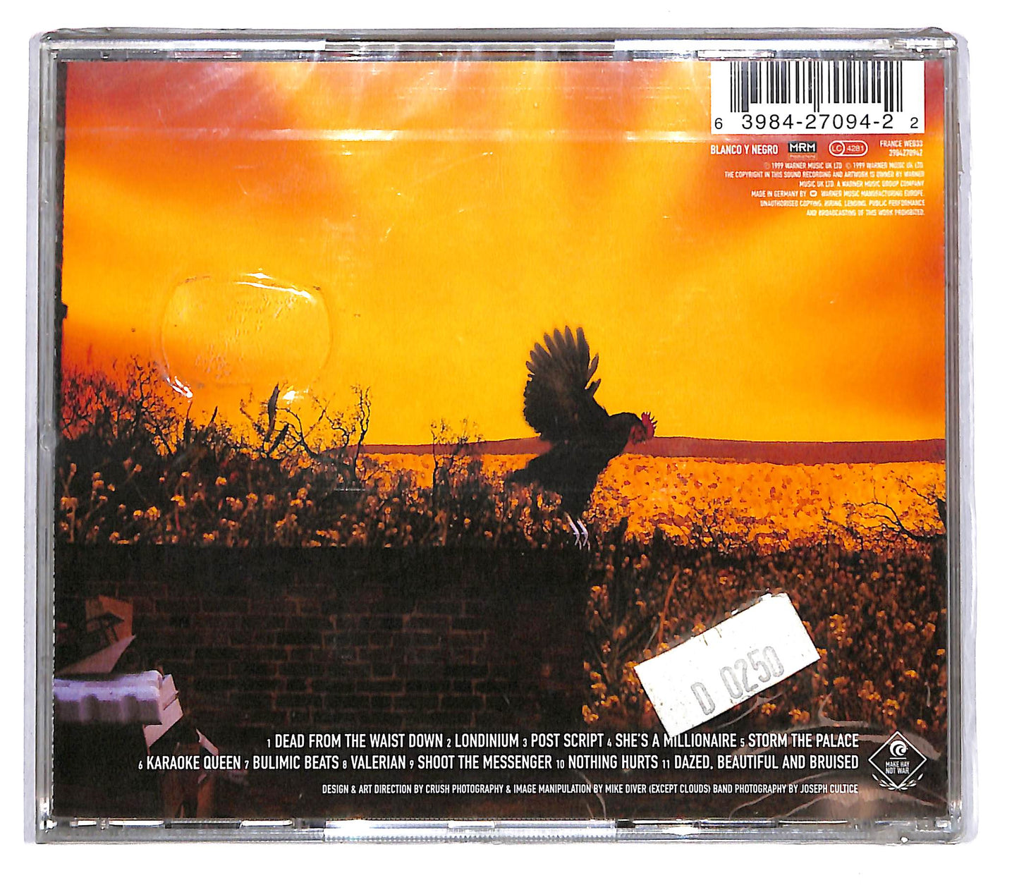 EBOND Catatonia - Equally Cursed And Blessed CD CD105449
