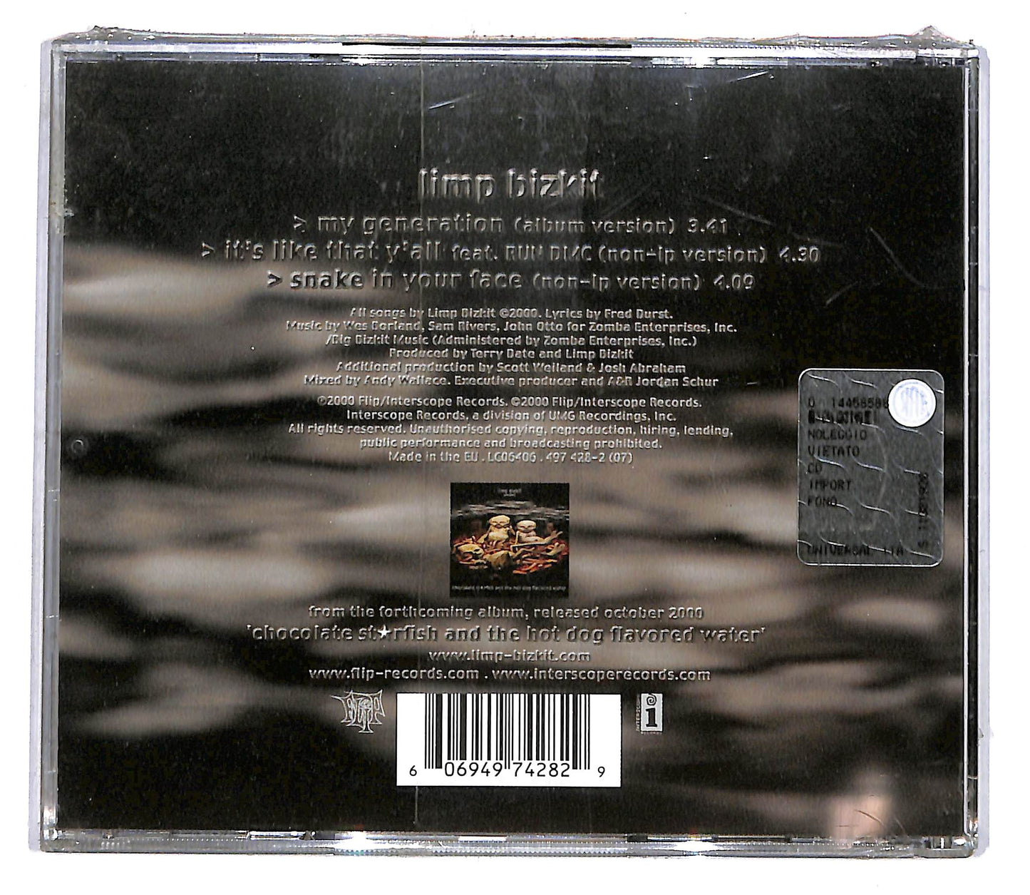 EBOND Limp Bizkit - My Generation CD CD105458