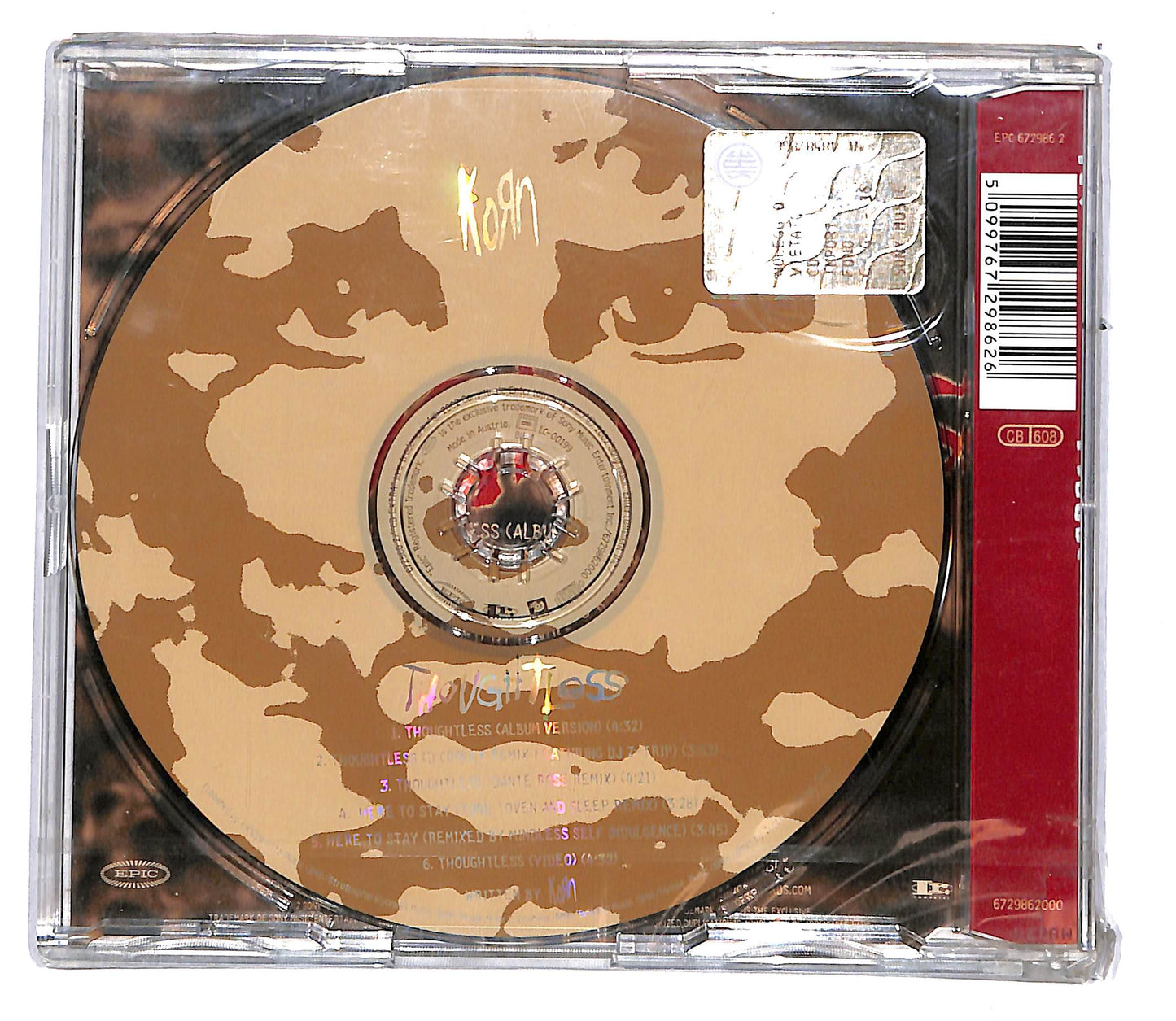 EBOND Korn - Thoughtless CD CD105459