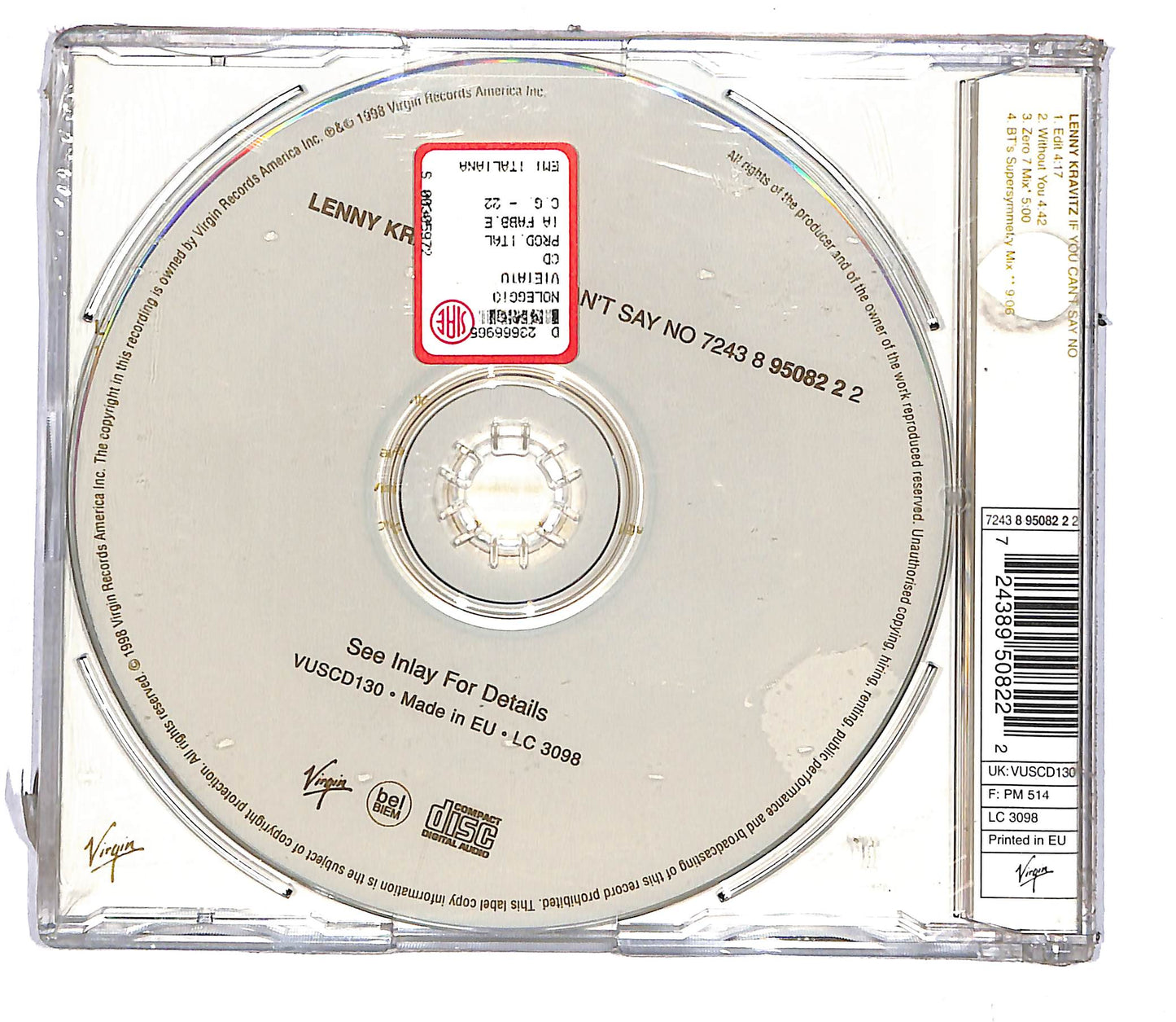 EBOND Lenny Kravitz - If You Can't Say No CD CD105464