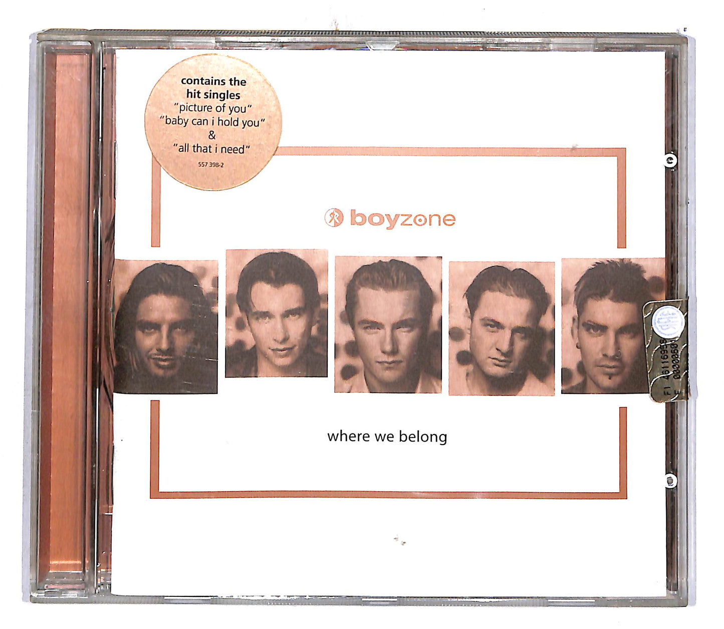 EBOND Boyzone - Where We Belong CD CD105508