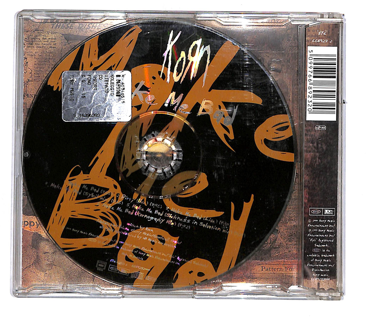 EBOND Korn - Make Me Bad CD CD105514