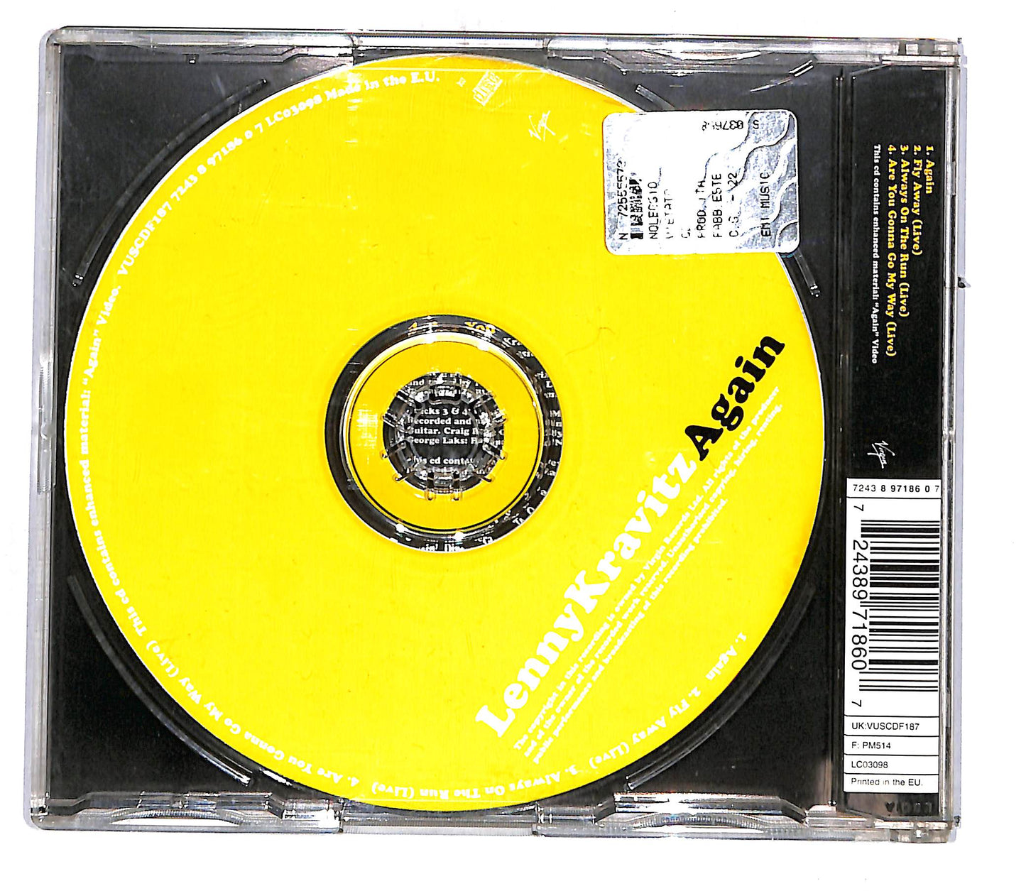 EBOND Lenny Kravitz - Again CD CD105519