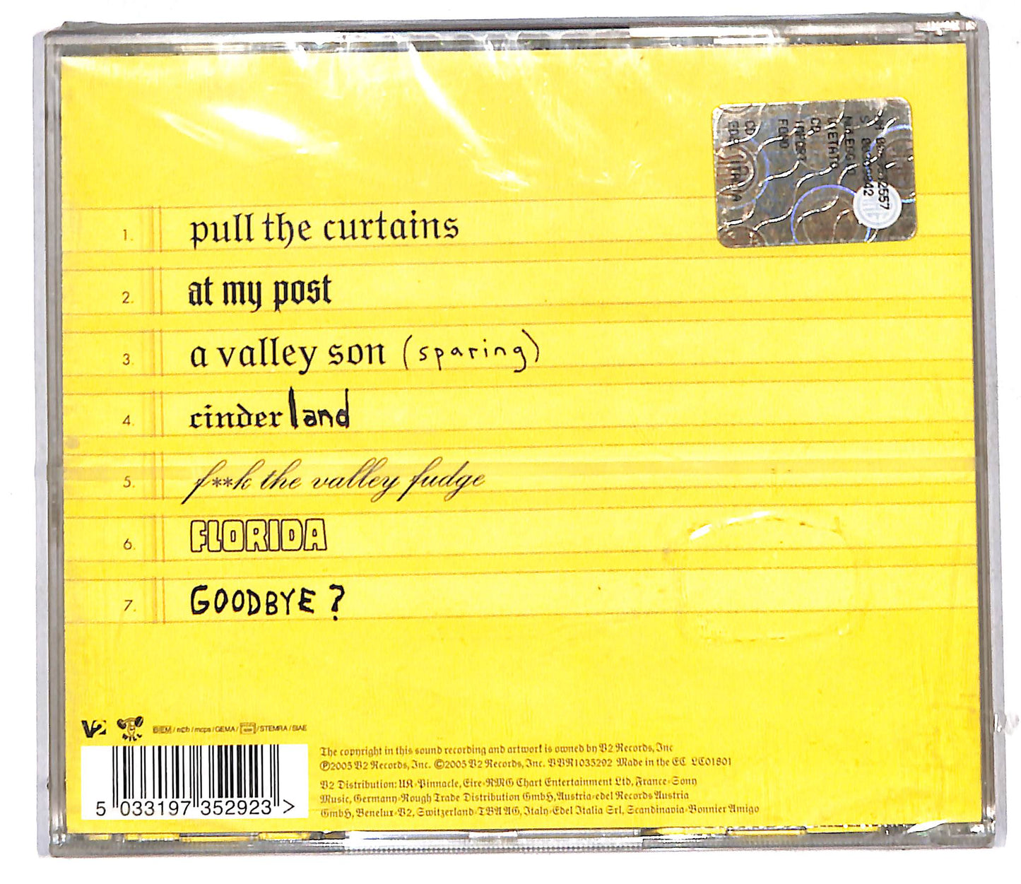 EBOND Grandaddy - Excerpts From The Diary Of Todd Zilla CD CD105606