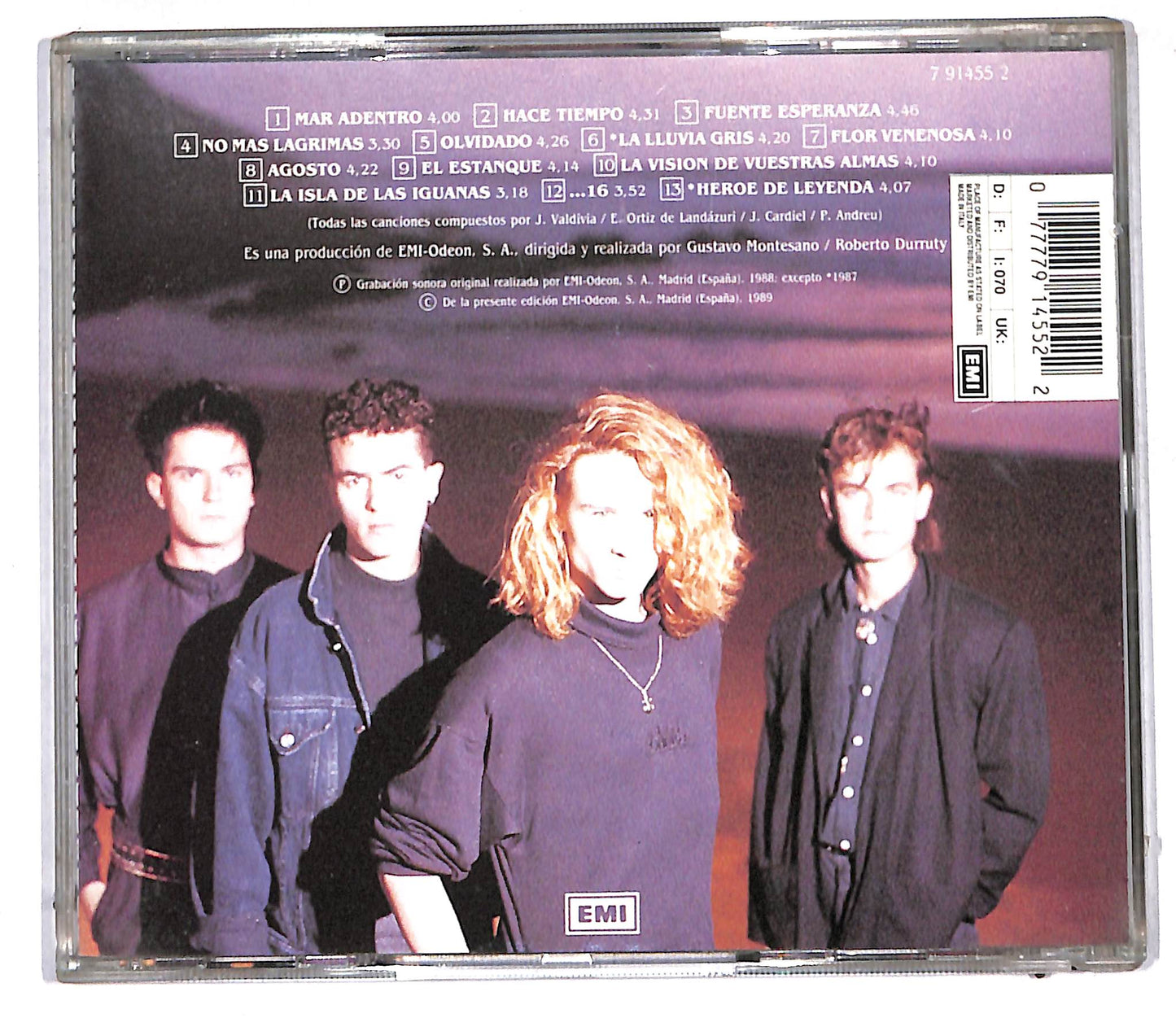 EBOND Heroes Del Silencio - El Mar No Cesa CD CD105624