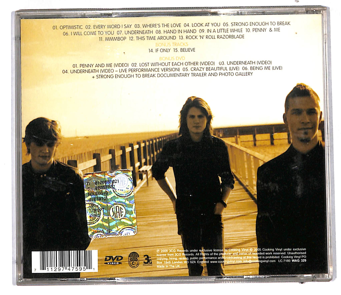 EBOND Hanson - Live And Electric - The Best Of CD CD105627